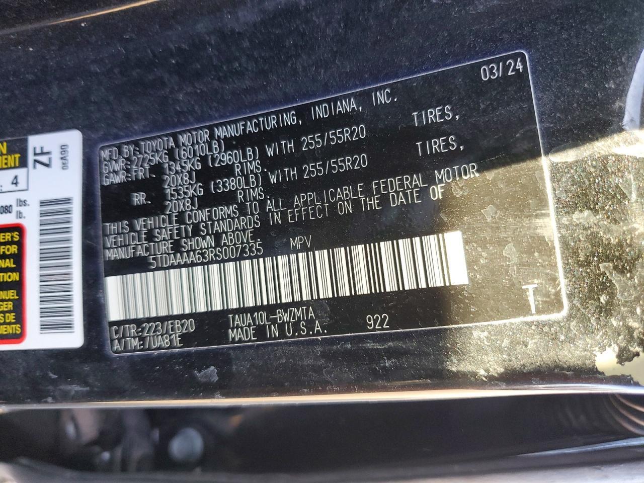 2024 LEXUS TX 350