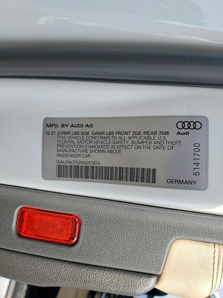 2022 AUDI A5