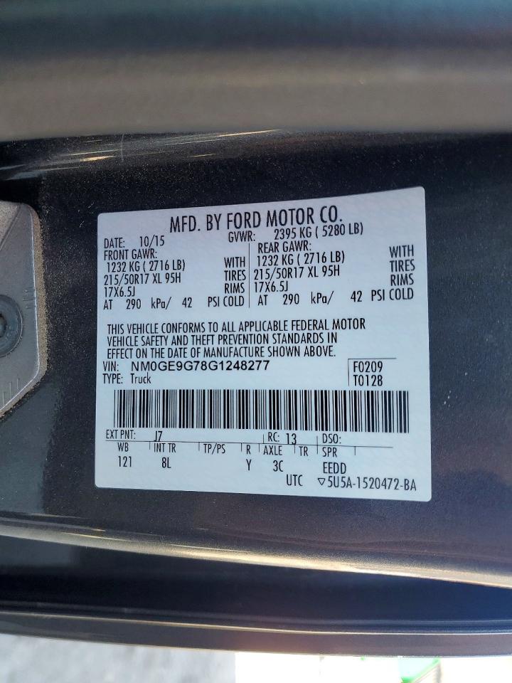 2016 FORD TRANSIT CONNECT