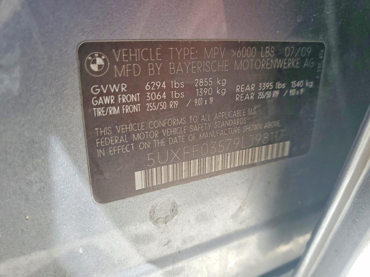 2009 BMW X5