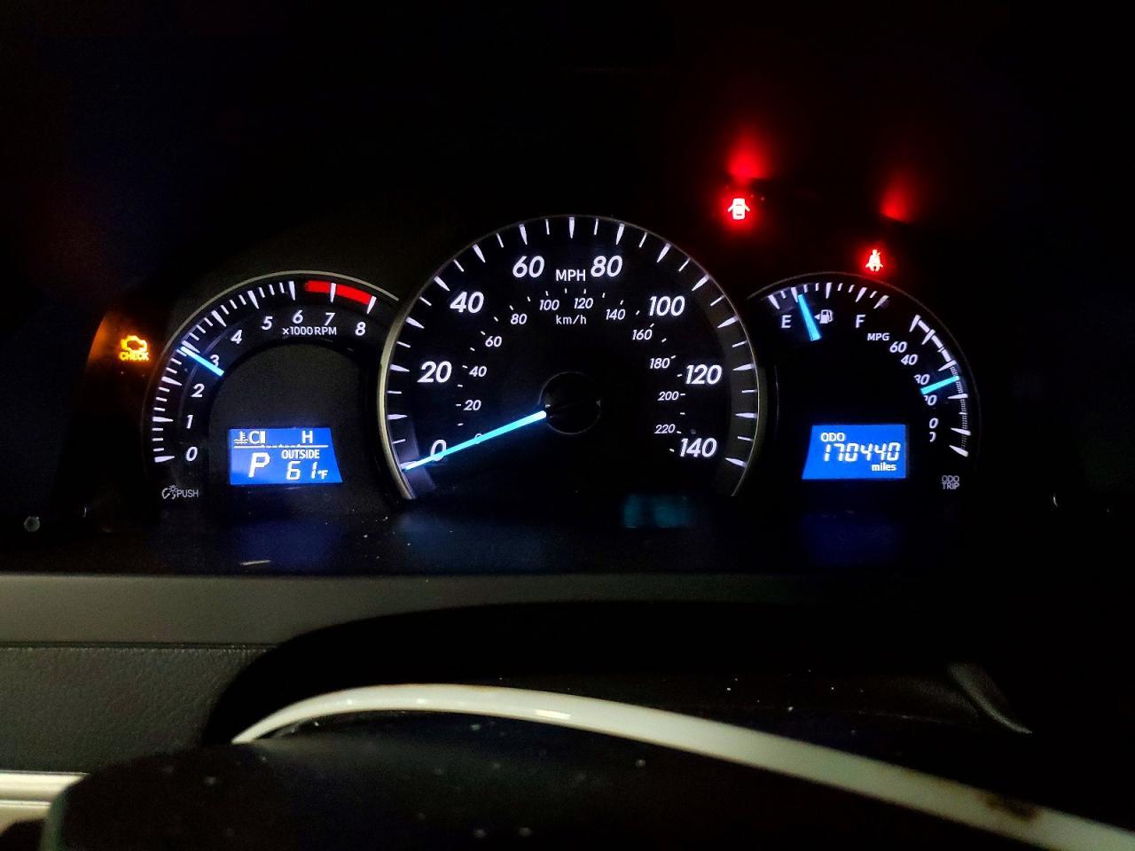 2012 TOYOTA CAMRY