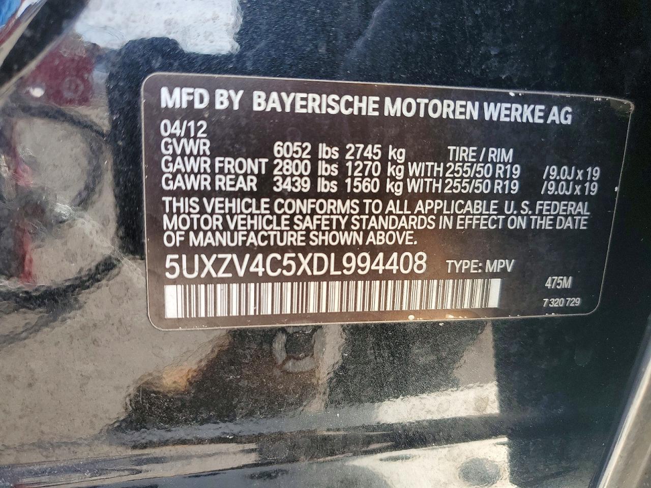 2013 BMW X5
