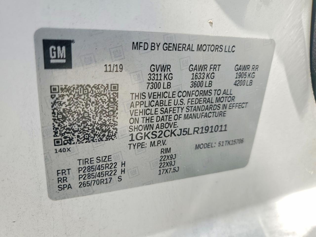 2020 GMC Yukon