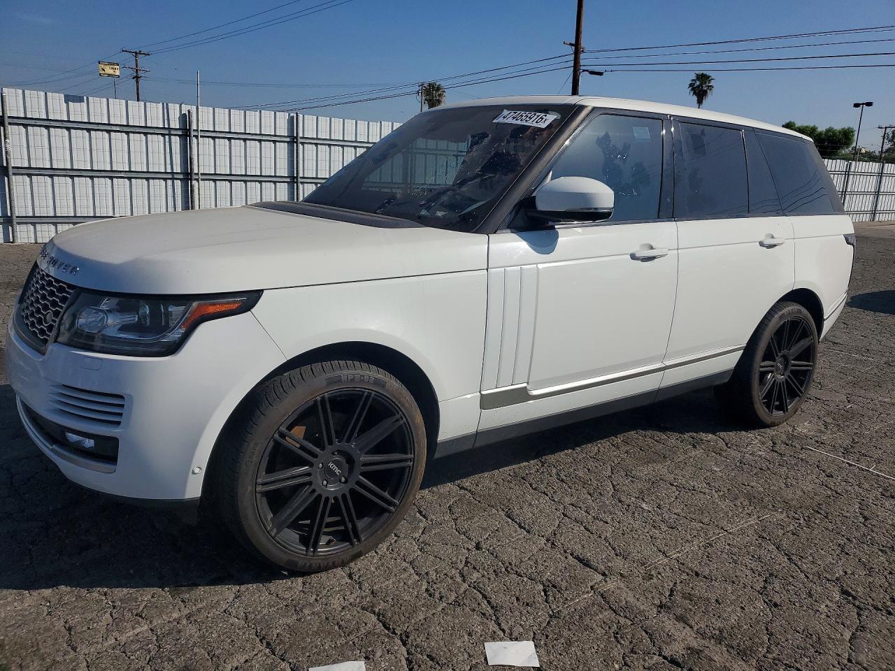 2016 LAND ROVER RANGE ROVER