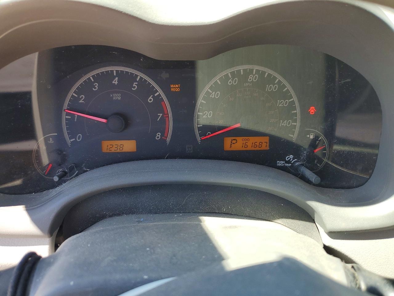 2009 TOYOTA COROLLA