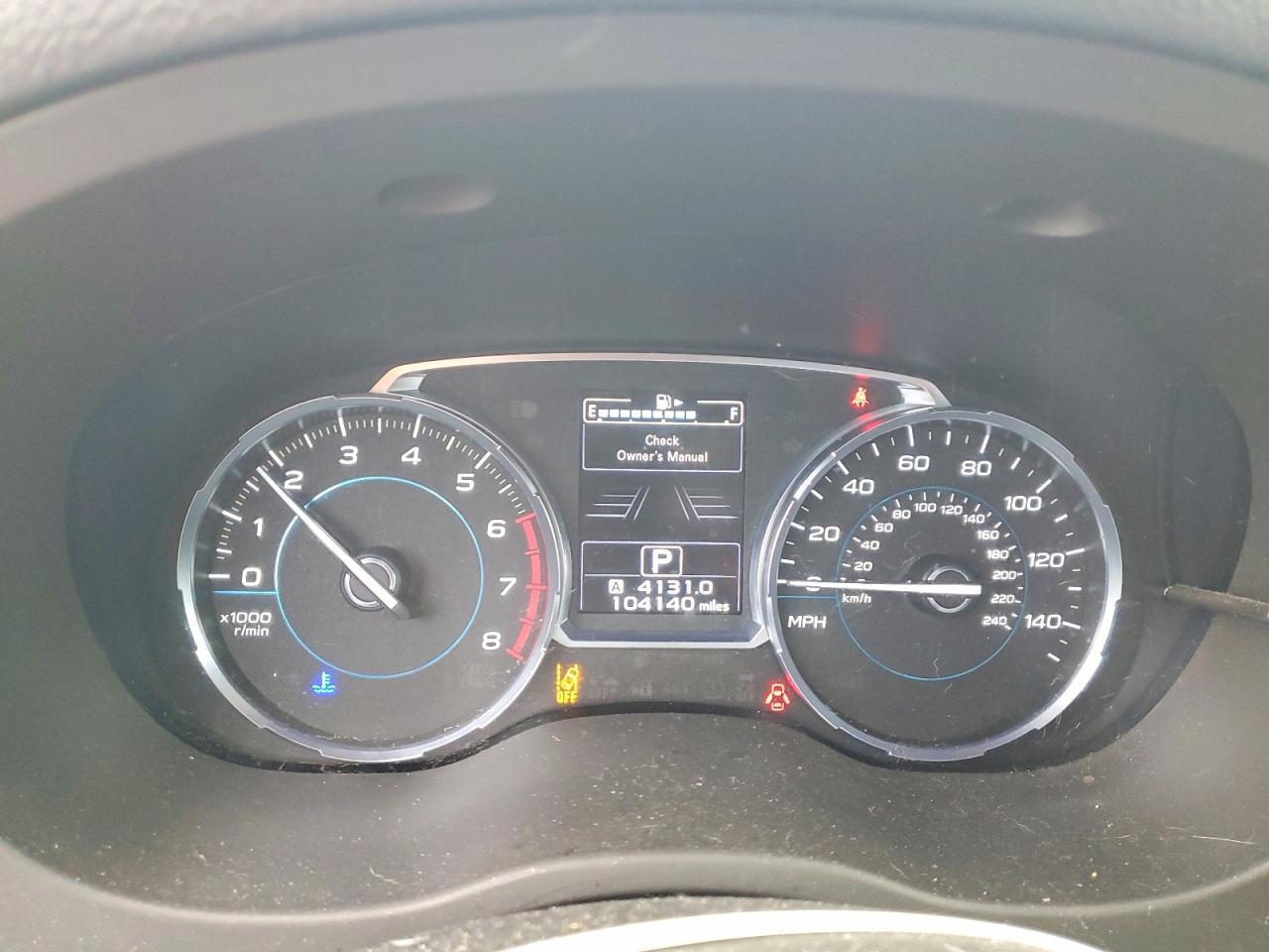 2017 SUBARU FORESTER