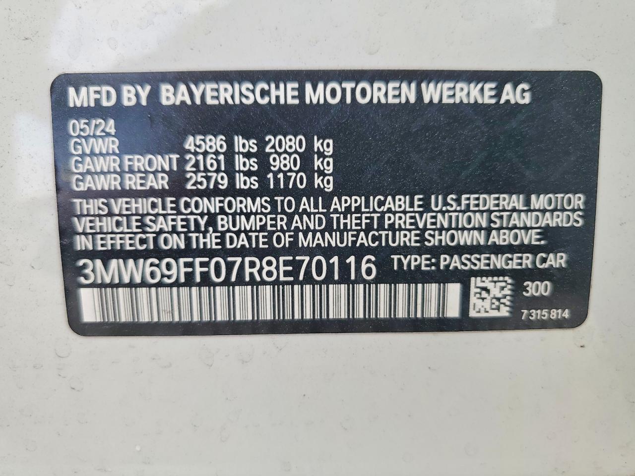 2024 BMW 3 SERIES