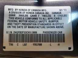 2012 HONDA CIVIC
