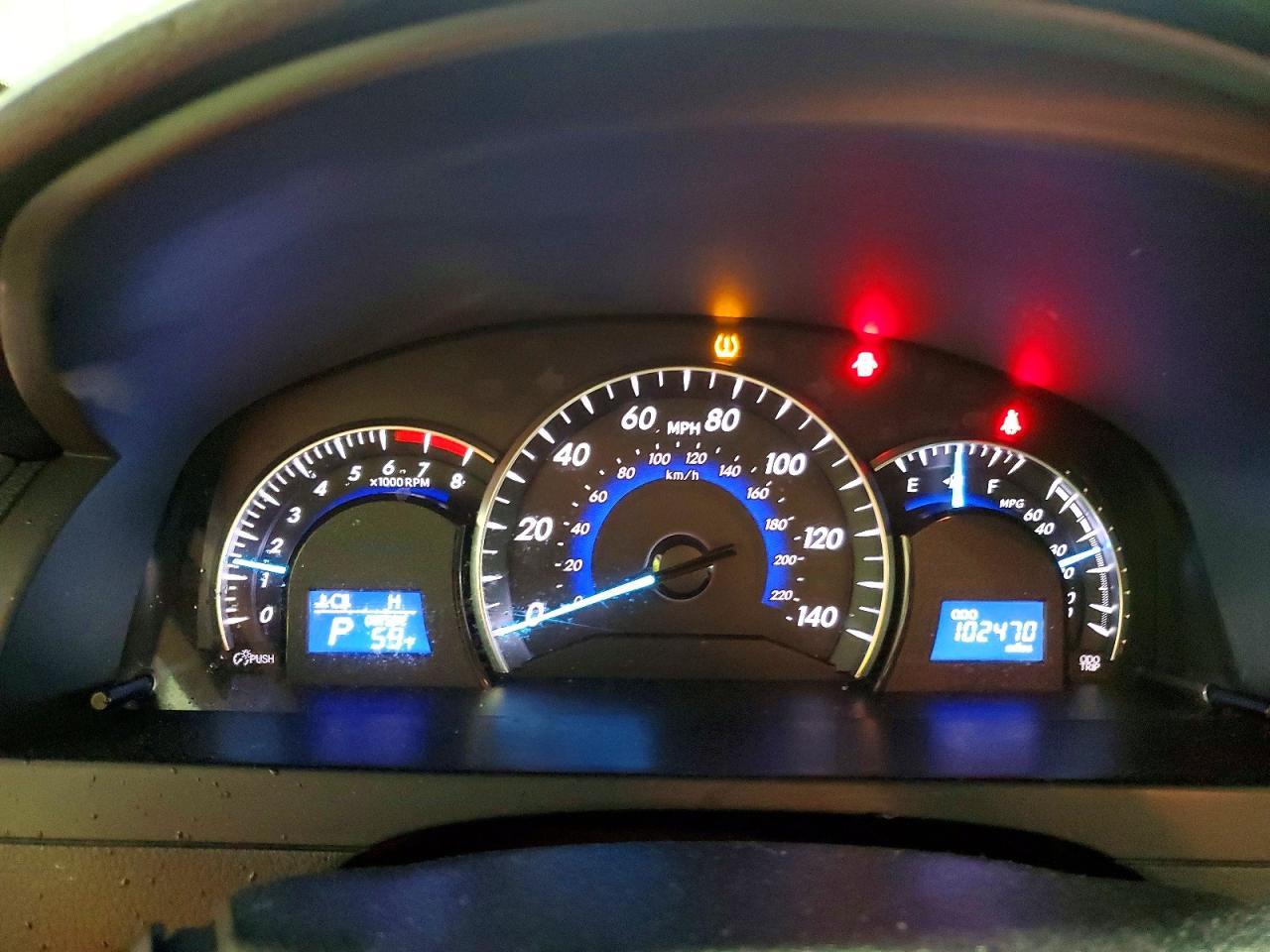 2012 TOYOTA CAMRY