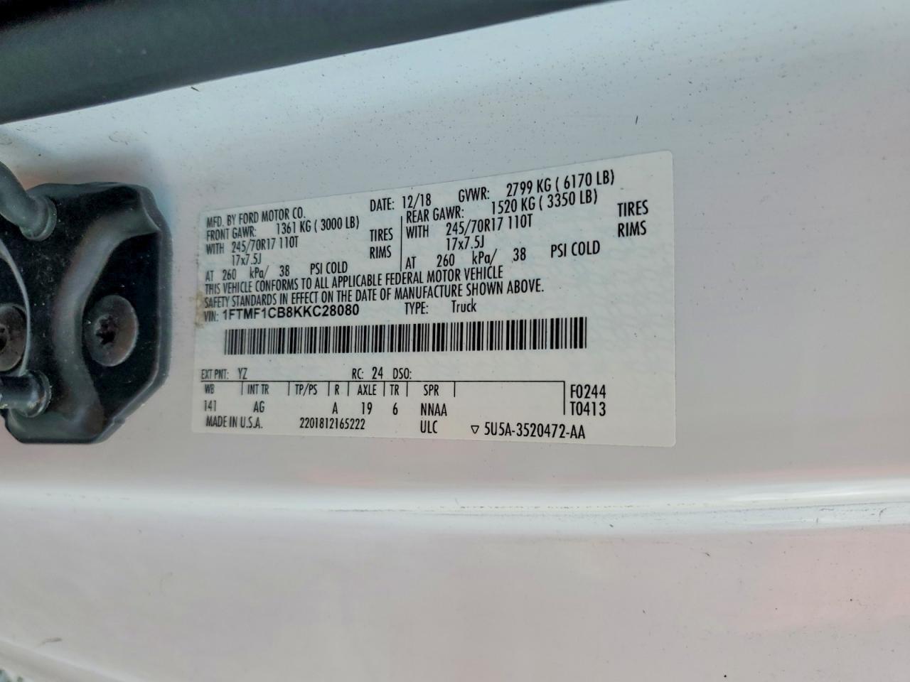 2019 FORD F-150 Lightning