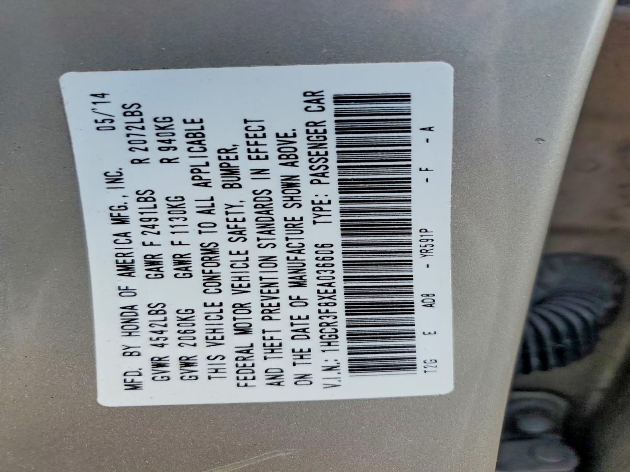 2014 HONDA ACCORD
