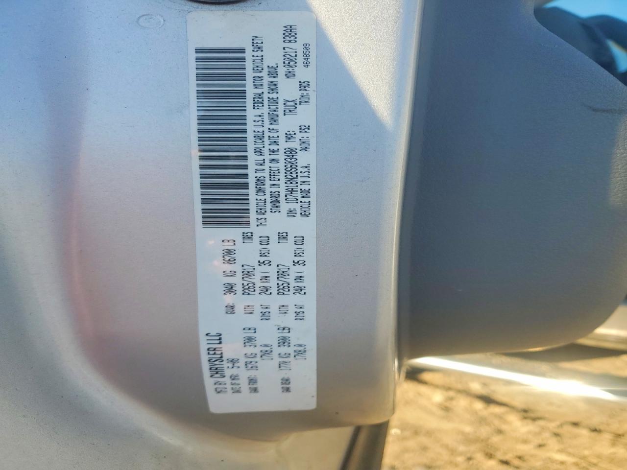 2008 DODGE RAM 1500