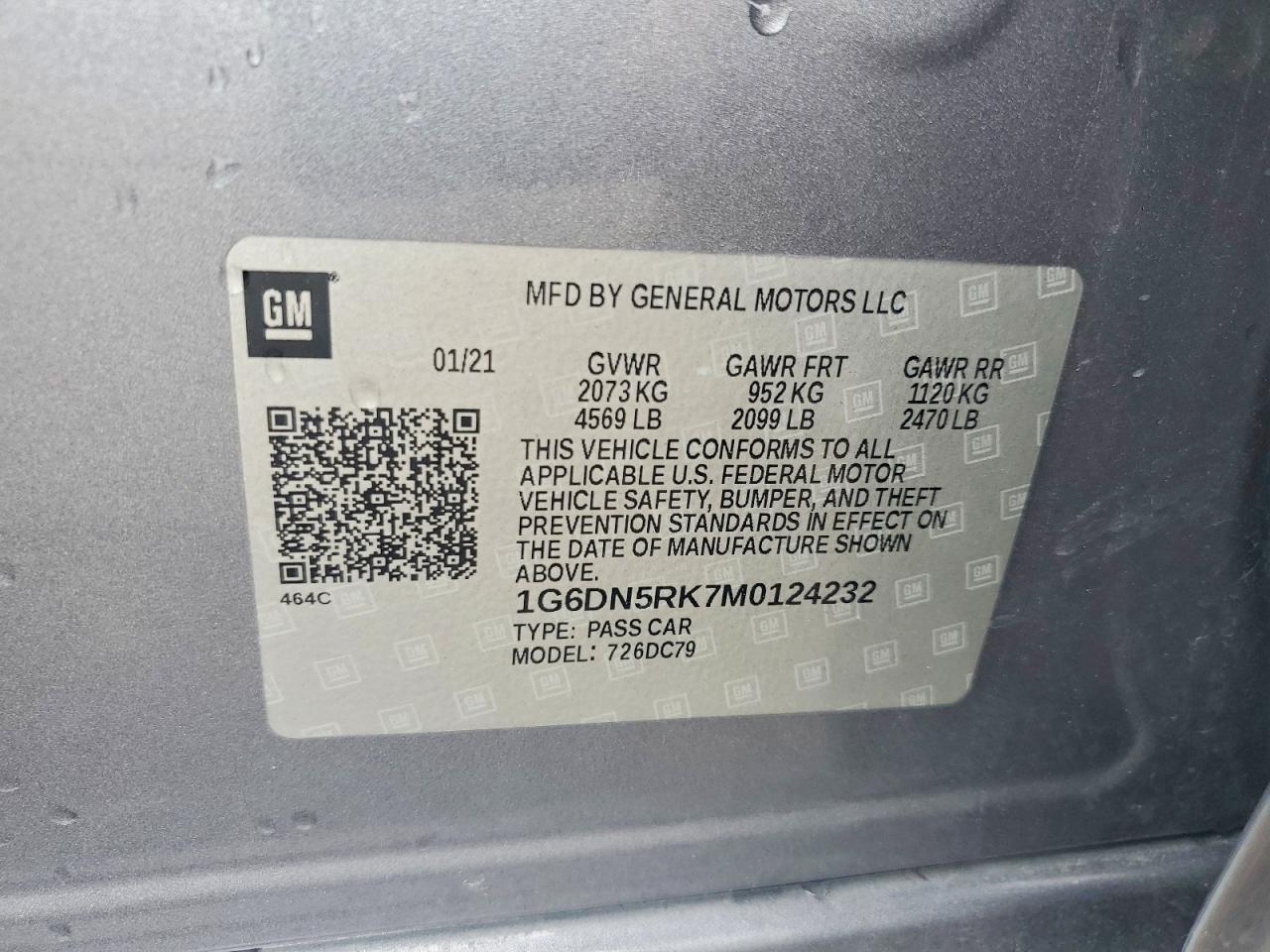 2021 CADILLAC CT5