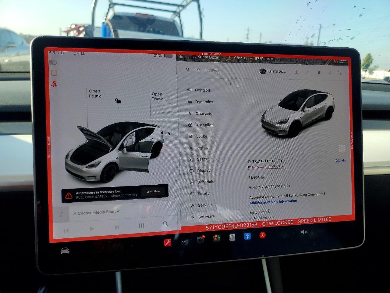 2020 TESLA MODEL Y