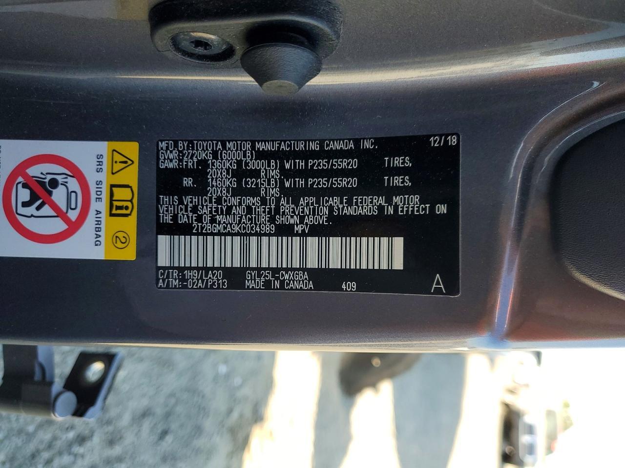 2019 LEXUS RX 450H