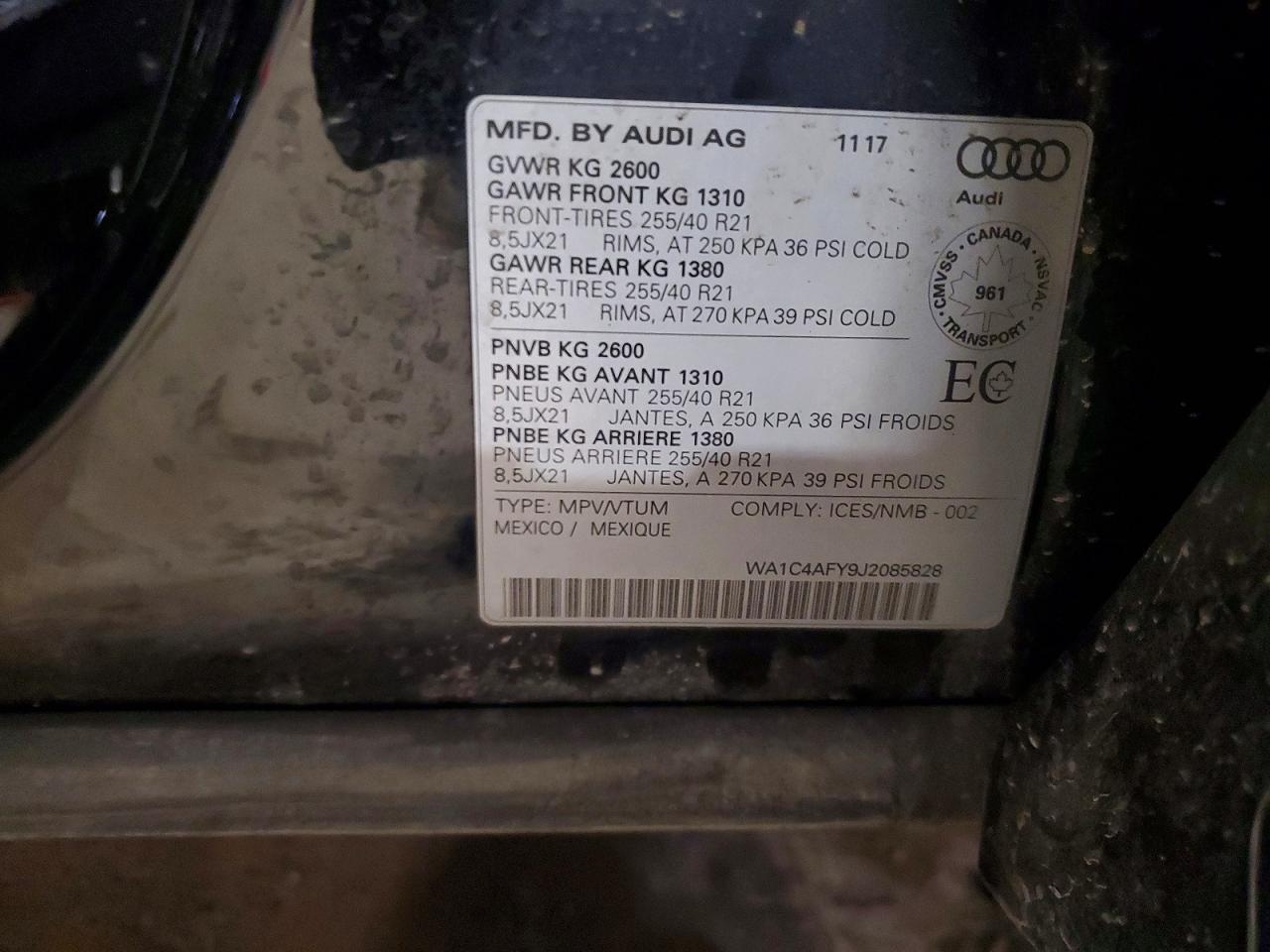 2018 AUDI SQ5