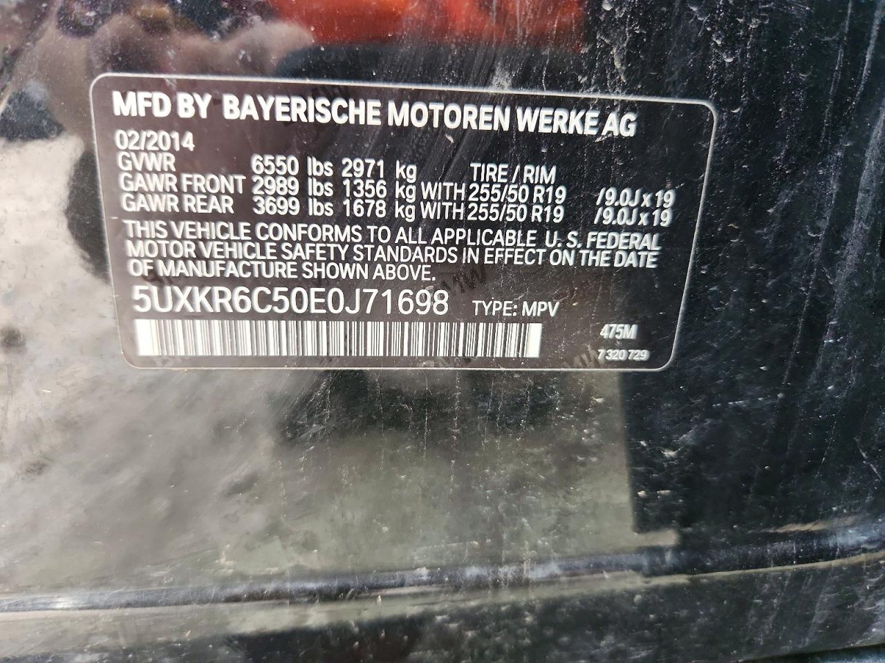 2014 BMW X5