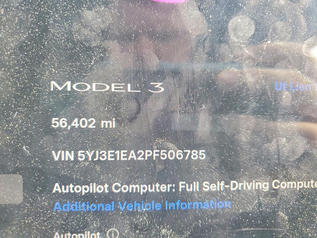 2023 TESLA MODEL 3