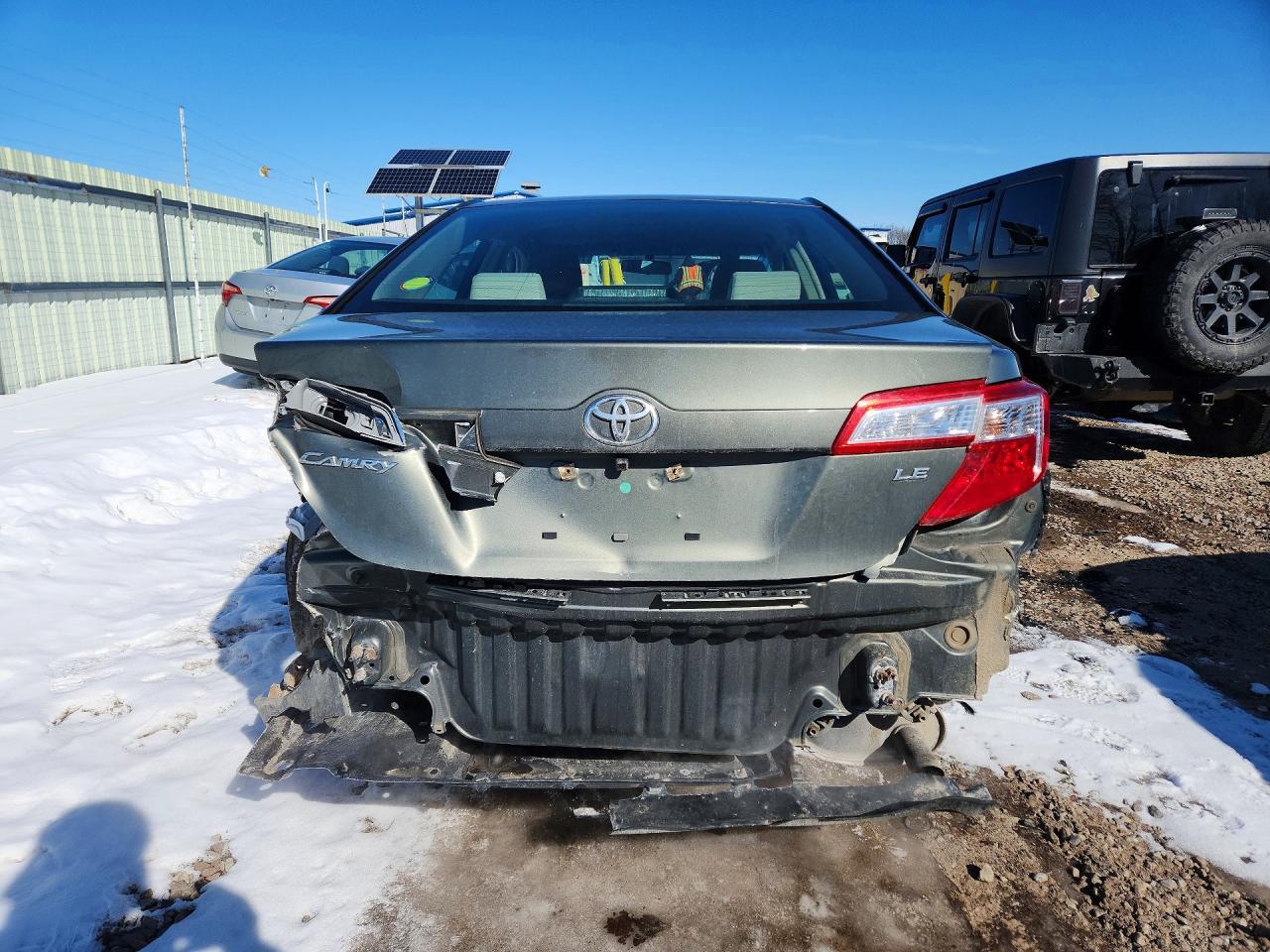 2012 TOYOTA CAMRY