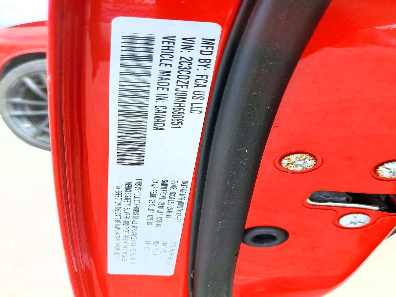 2021 DODGE Challenger