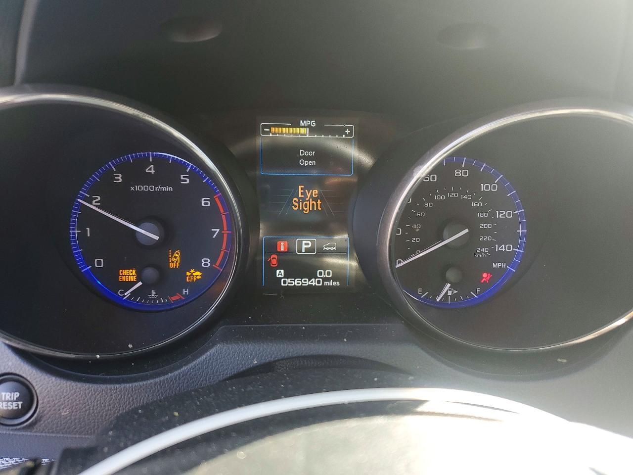 2019 SUBARU Outback
