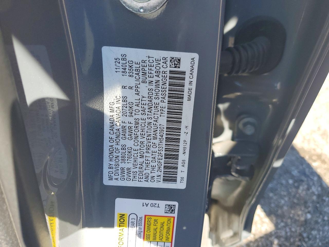 2026 HONDA CIVIC