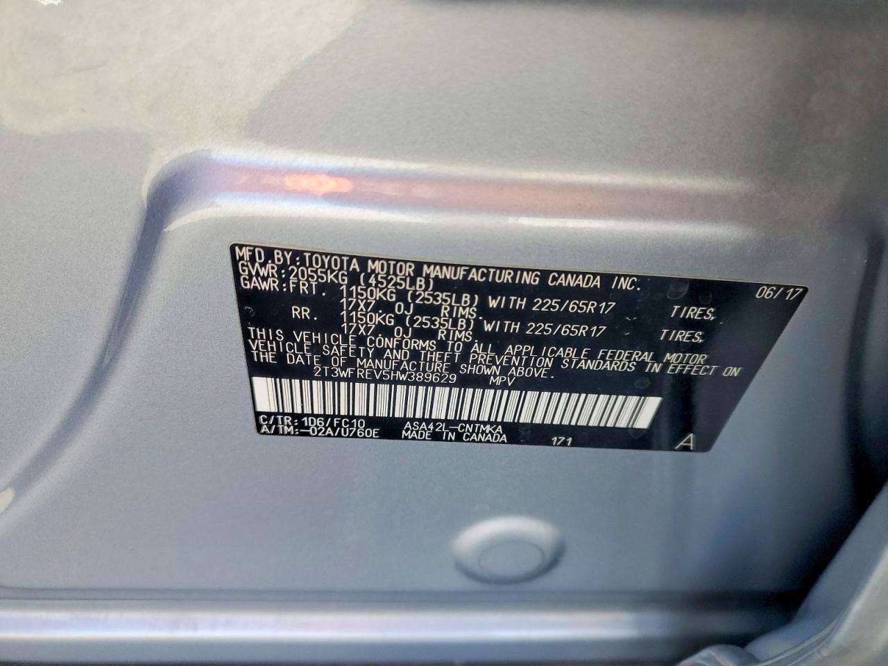 2017 TOYOTA RAV4