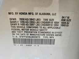 2018 HONDA PILOT