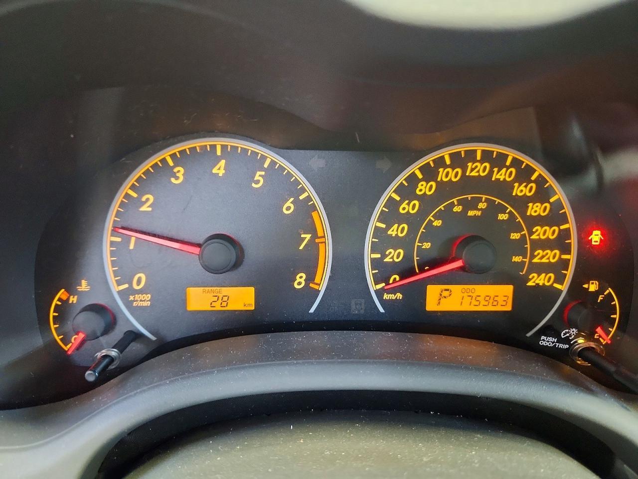 2009 TOYOTA COROLLA