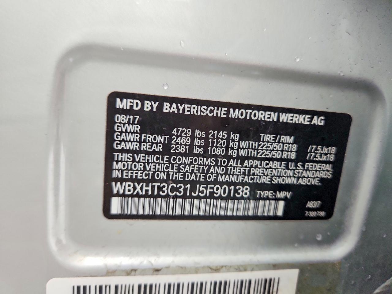 2018 BMW X1