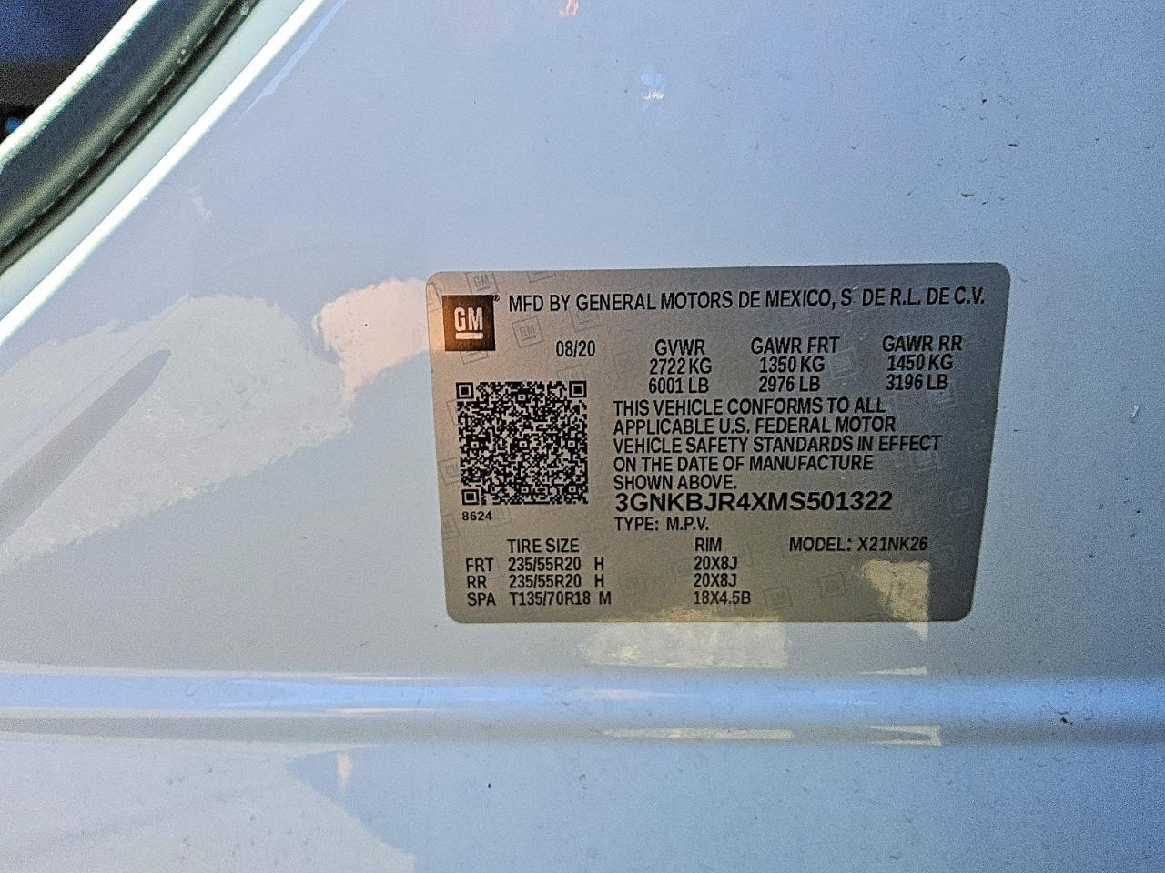 2021 CHEVROLET BLAZER