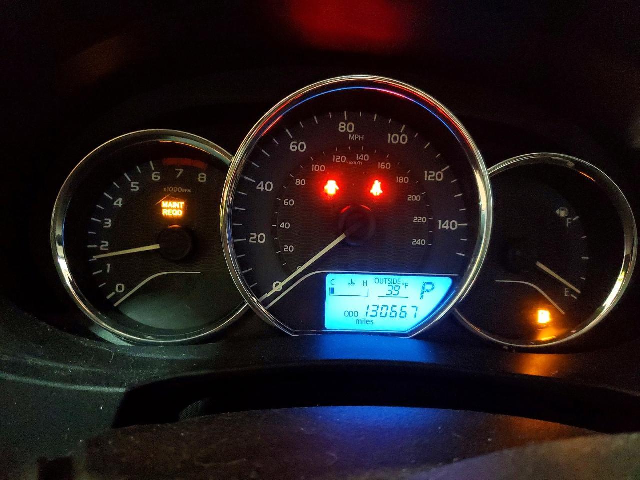 2014 TOYOTA COROLLA