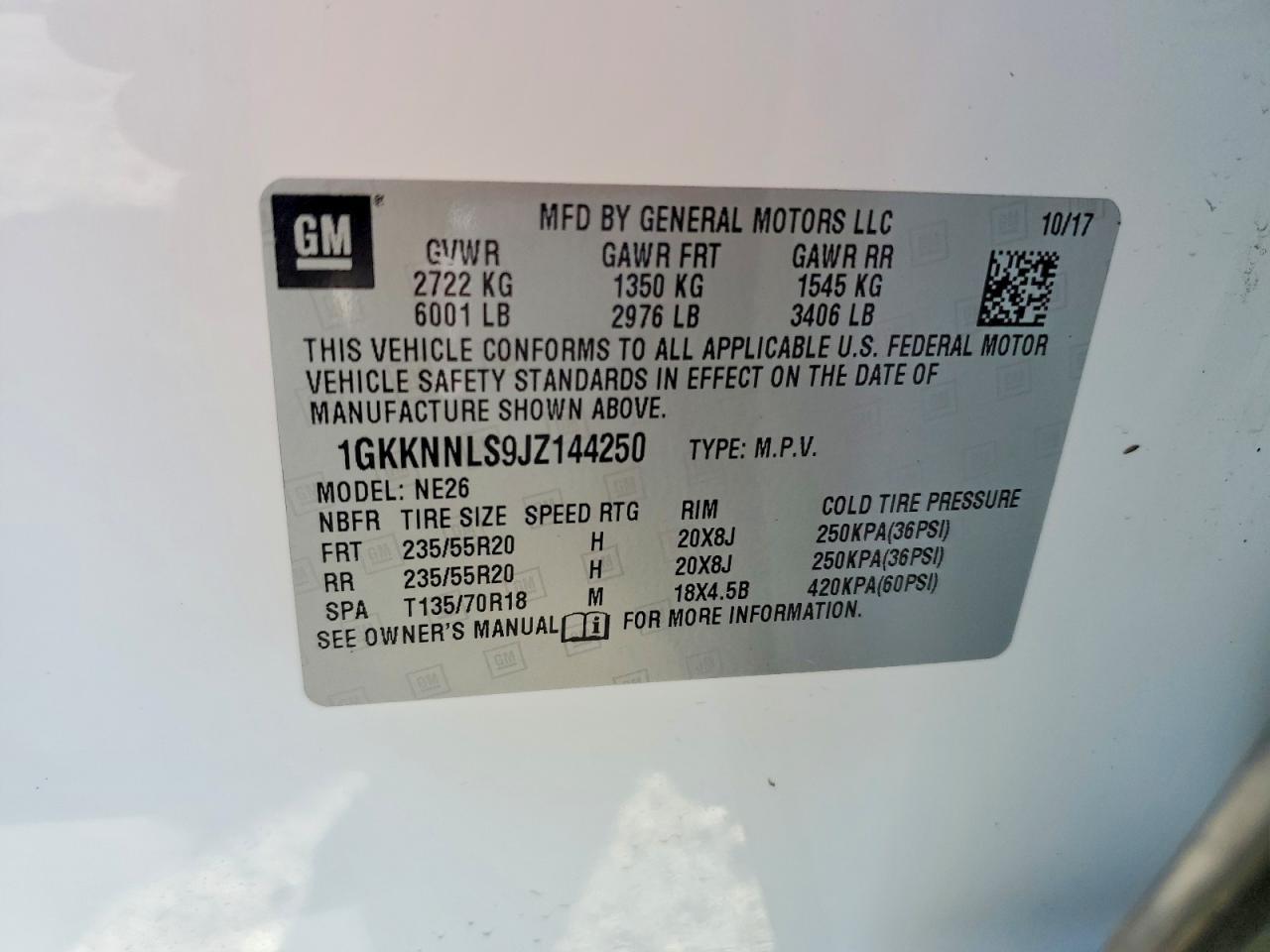2018 GMC ACADIA