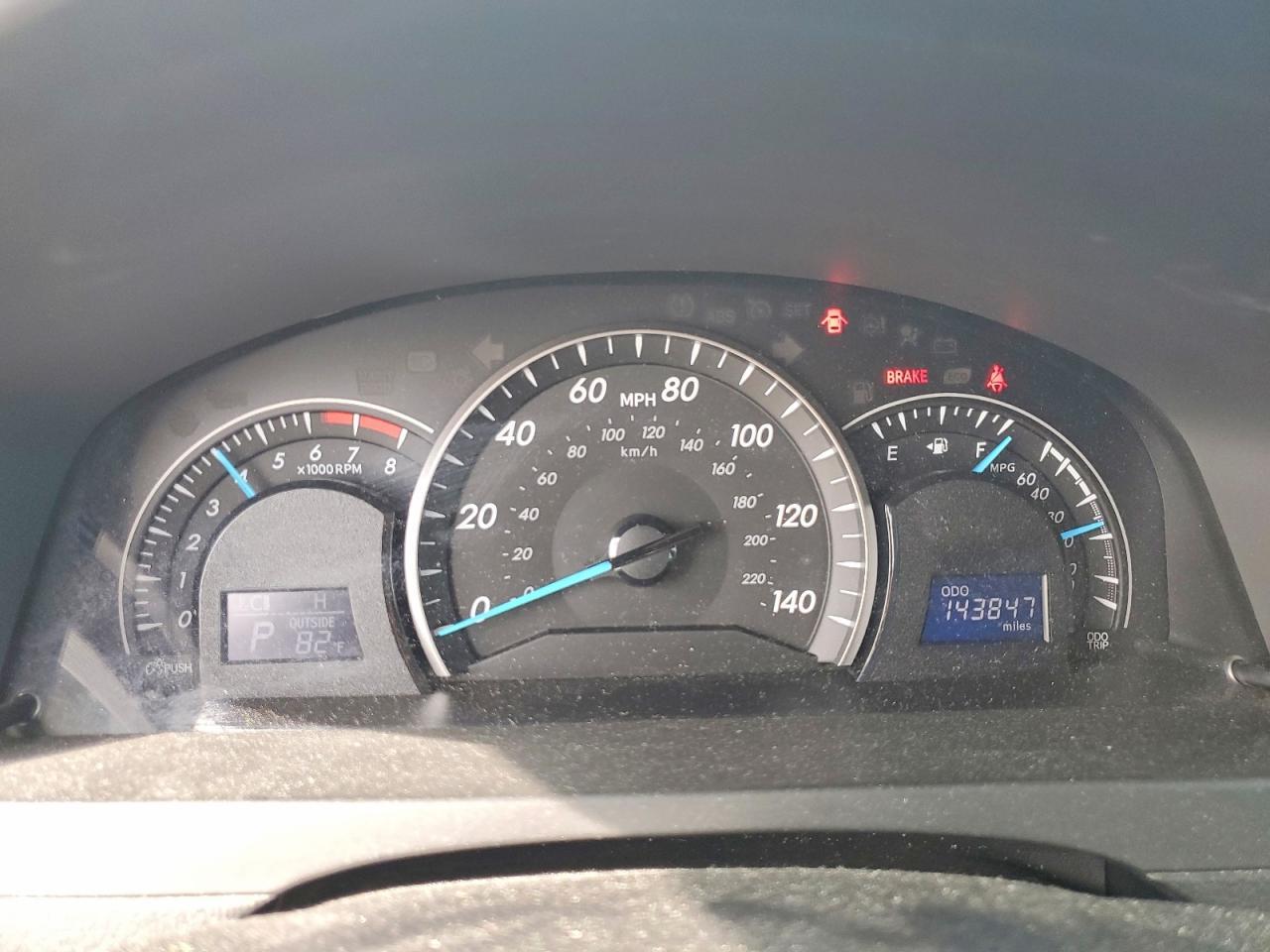 2012 TOYOTA CAMRY
