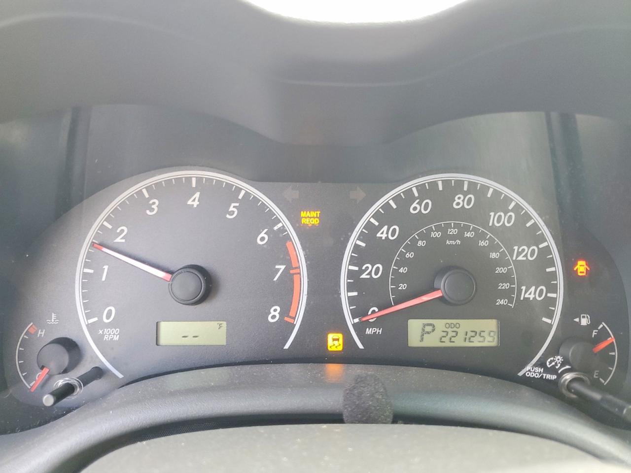2010 TOYOTA COROLLA