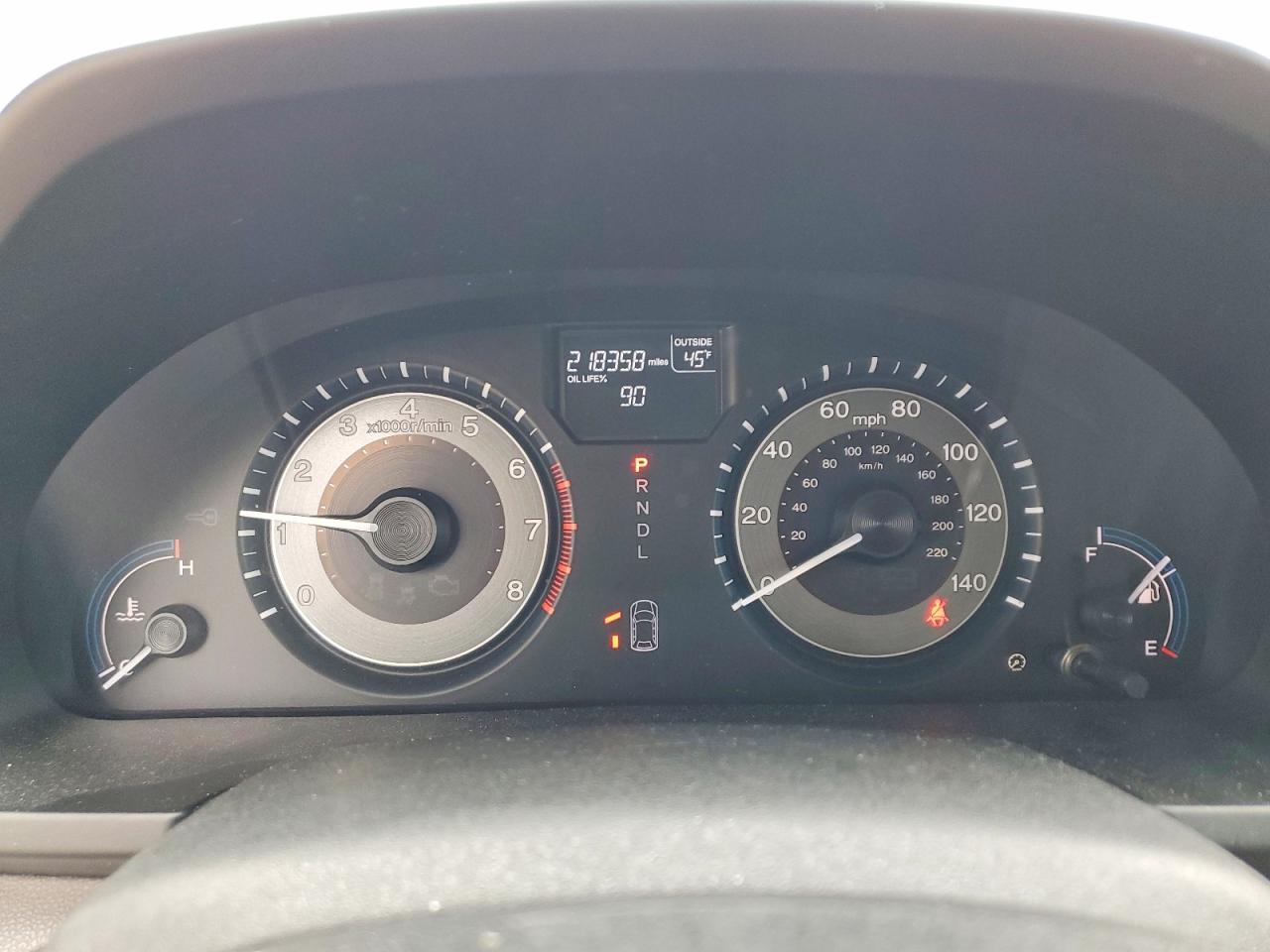 2012 HONDA ODYSSEY