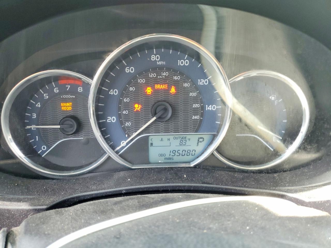 2016 TOYOTA COROLLA