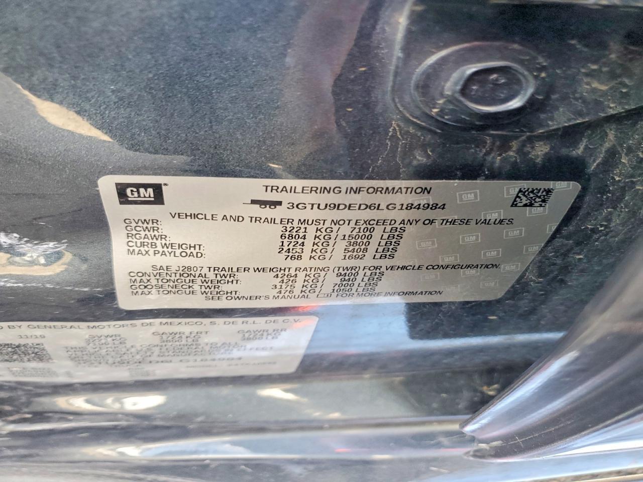 2020 GMC Sierra