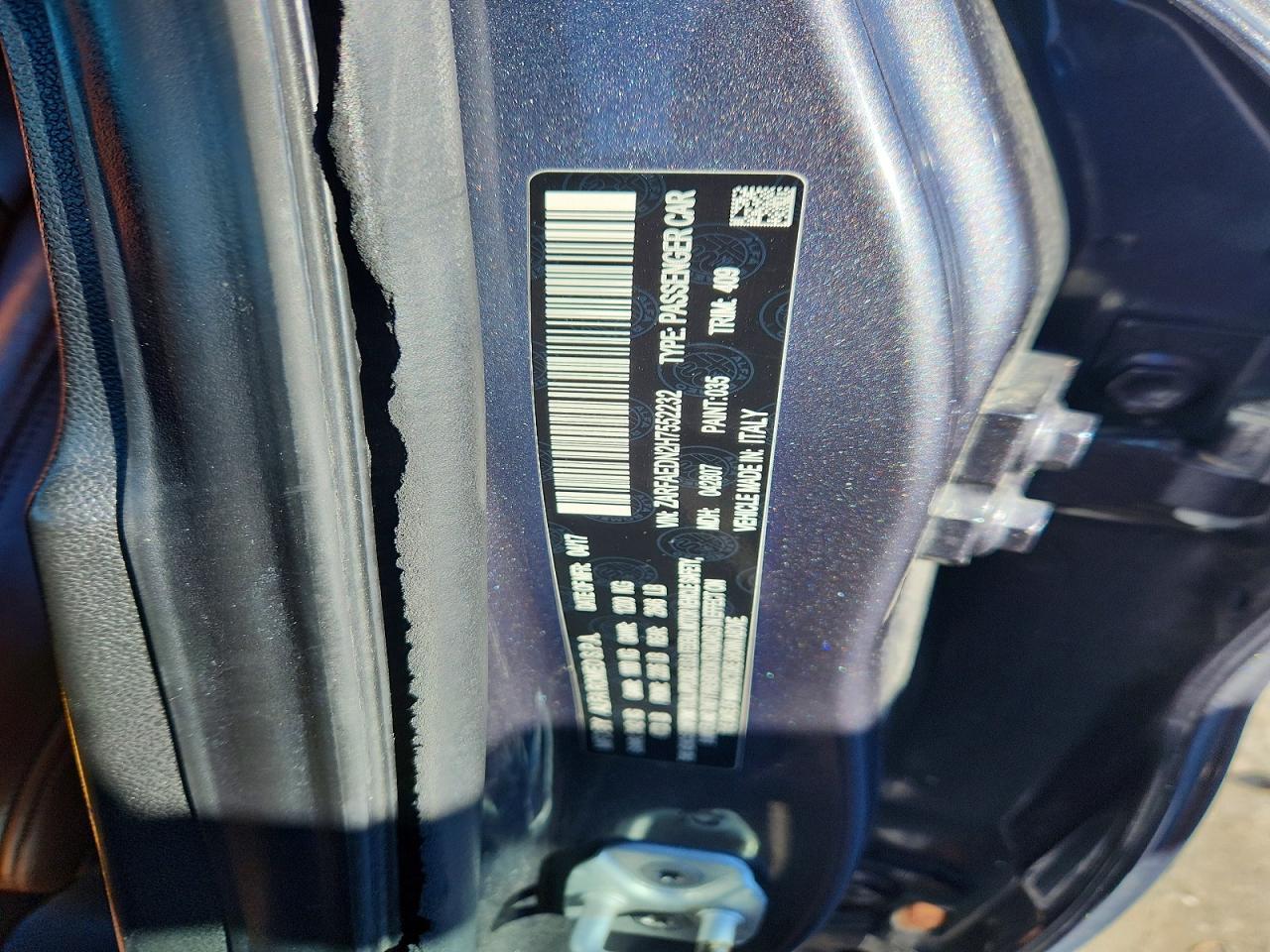 2017 ALFA ROMEO Giulia