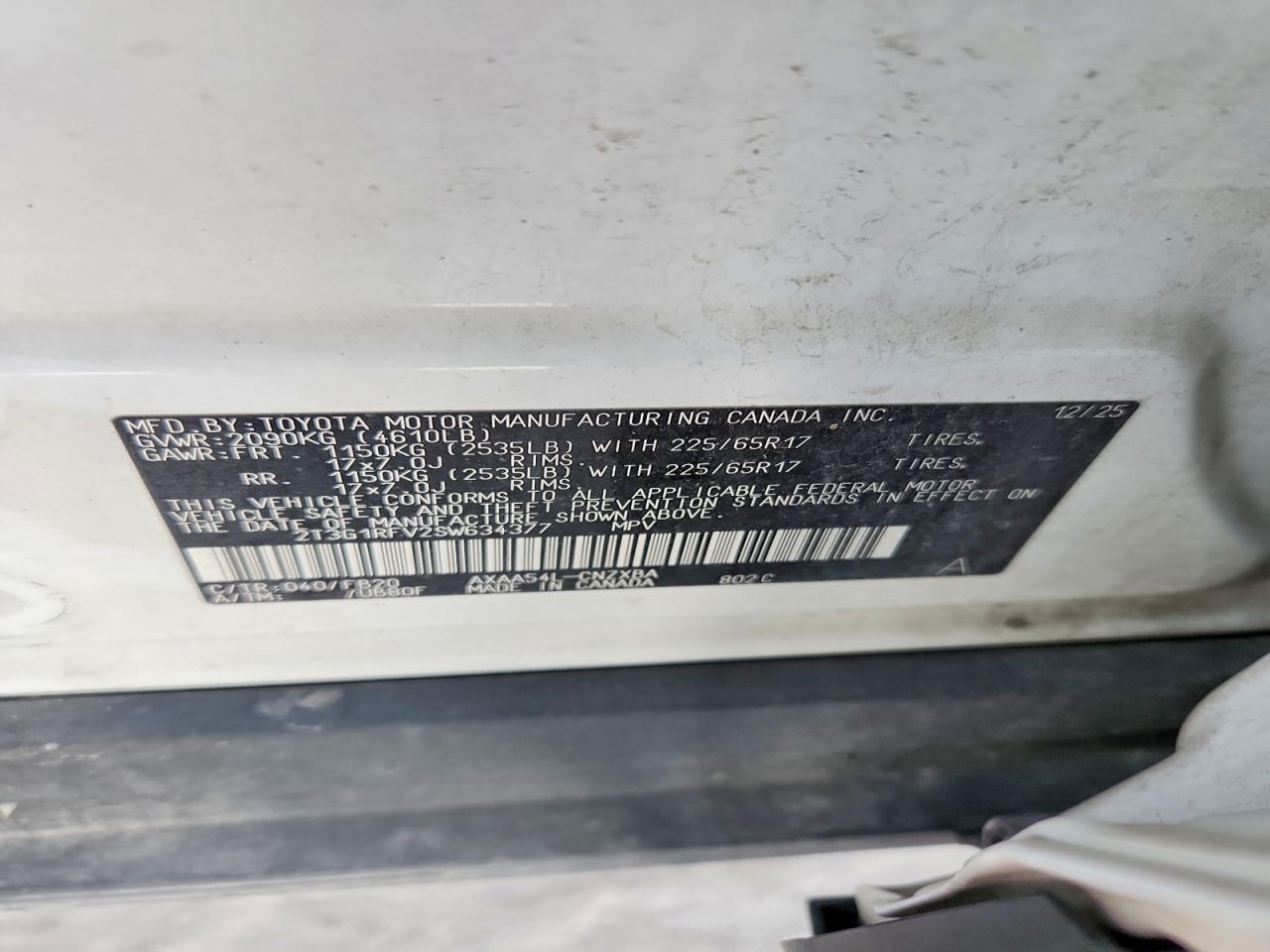 2025 TOYOTA RAV4