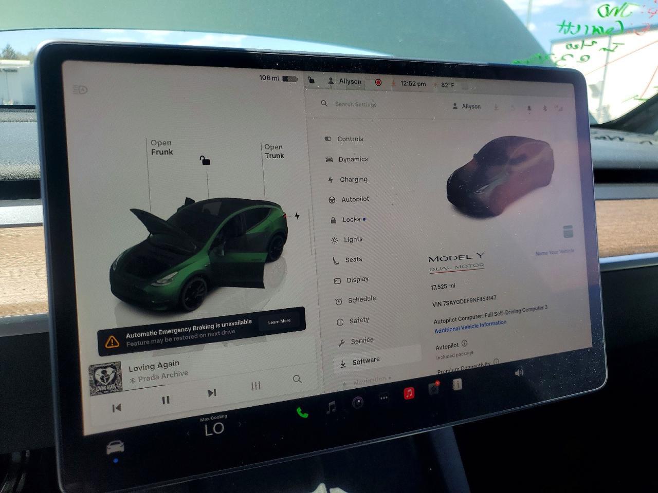 2022 TESLA MODEL Y