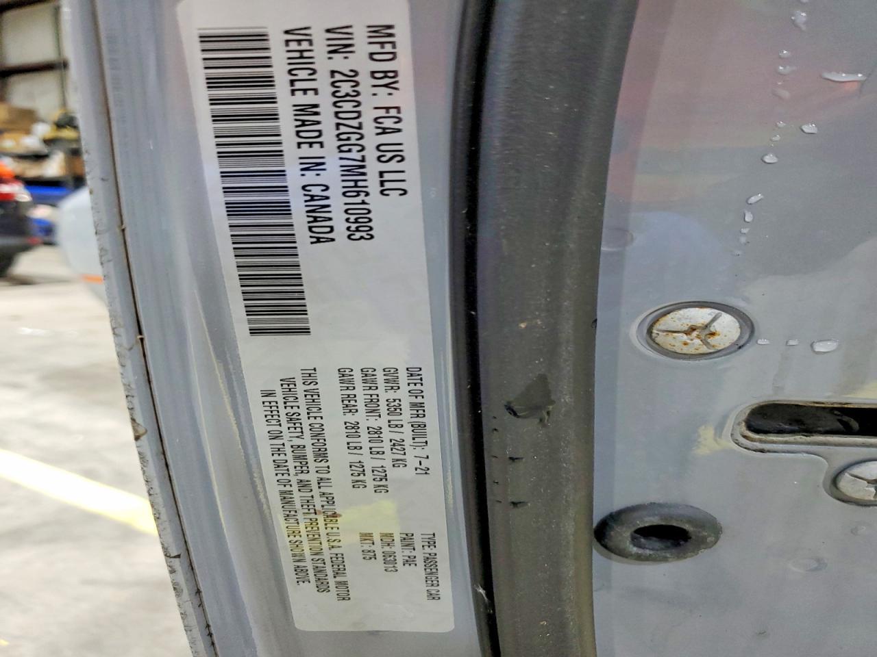 2021 DODGE Challenger