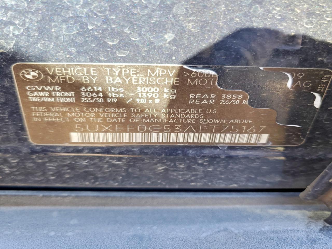 2010 BMW X5