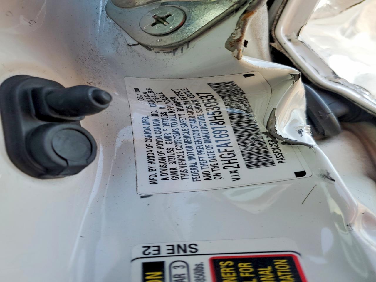 2008 HONDA CIVIC