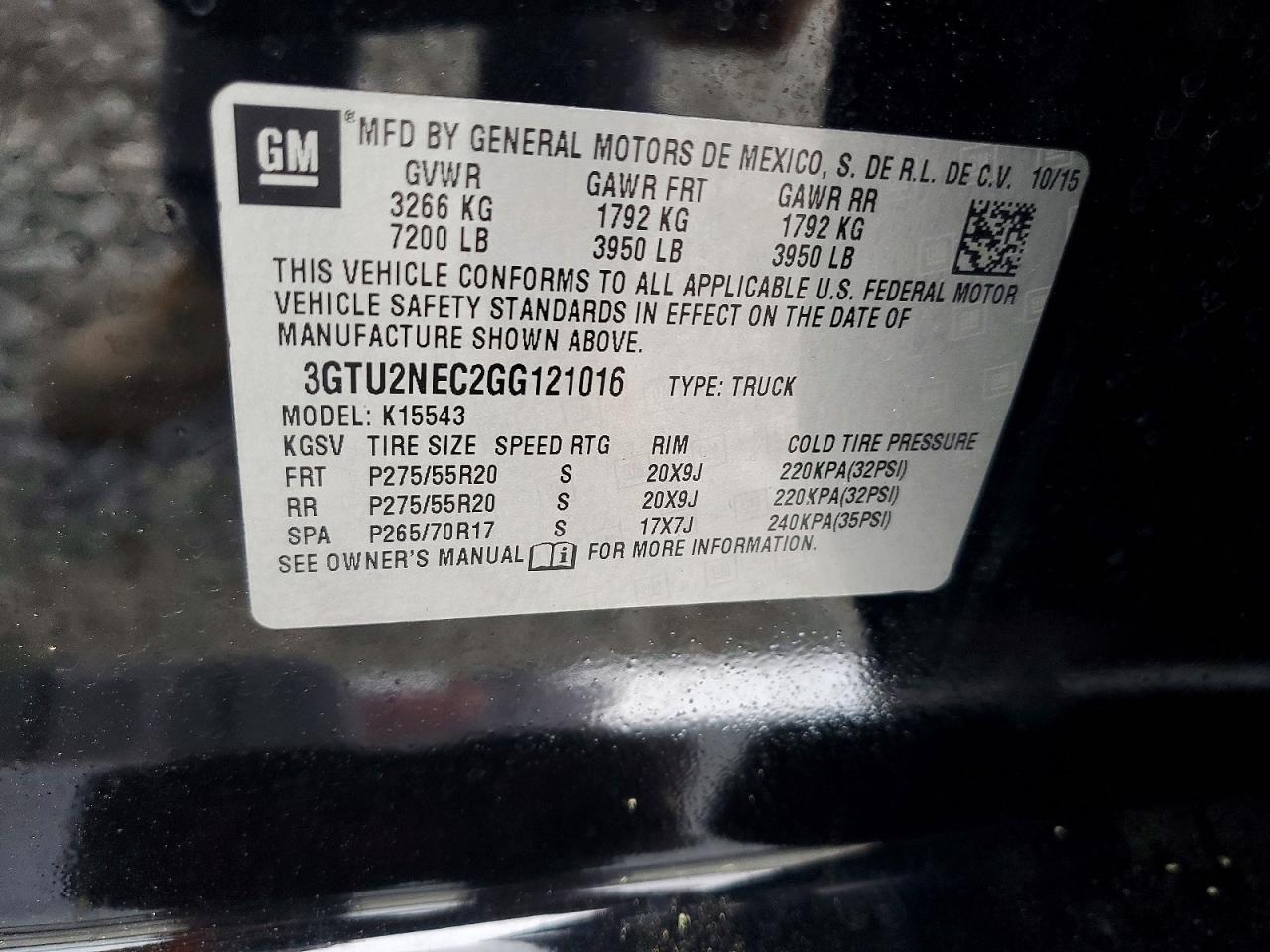 2016 GMC Sierra