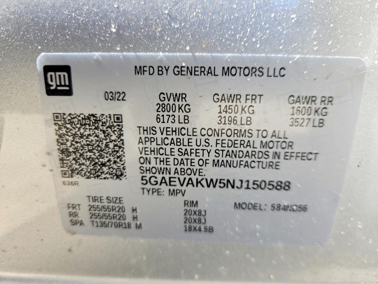 2022 BUICK ENCLAVE