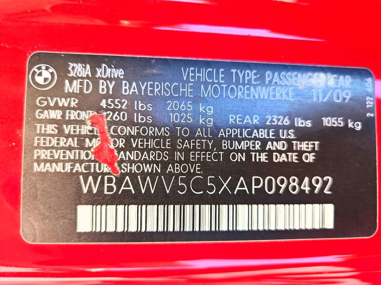 2010 BMW 3 SERIES