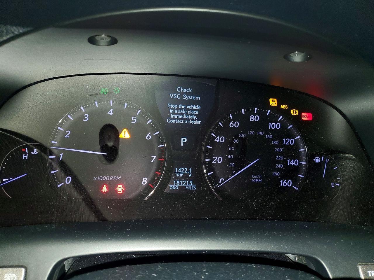 2009 LEXUS LS 460