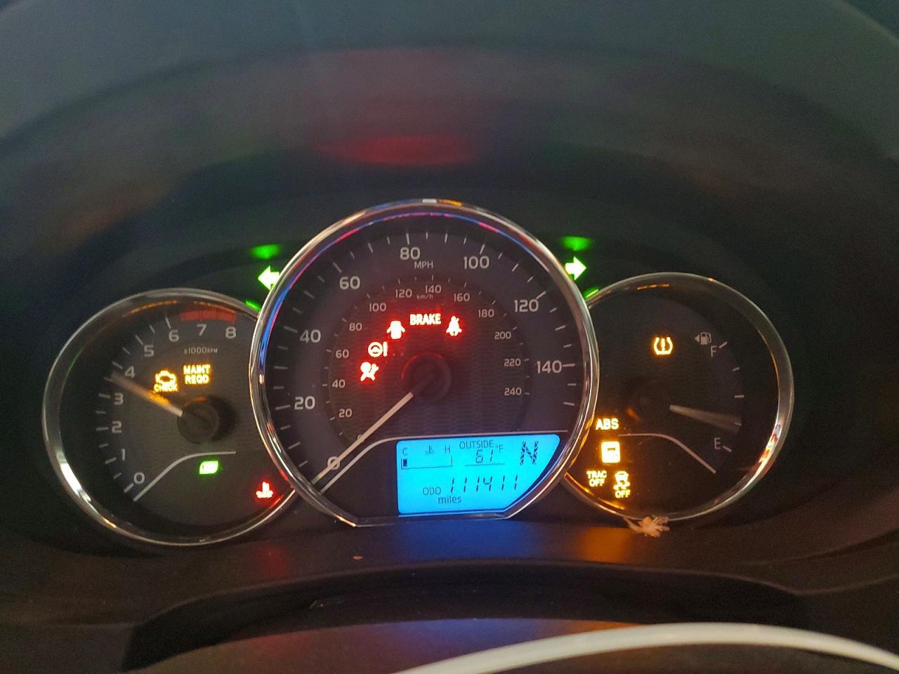 2014 TOYOTA COROLLA