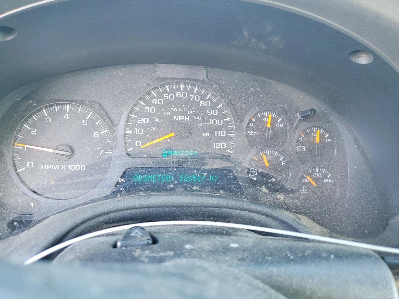 2002 CHEVROLET Trailblazer